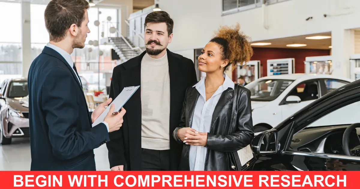Begin with Comprehensive Research