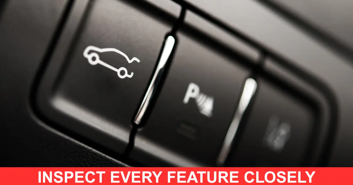 Inspect Every Feature Closely