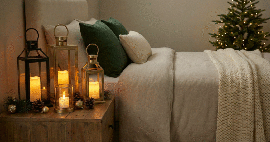 Candle Lanterns Or LED Candles For Soft Ambience