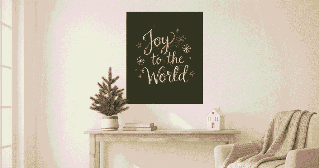 Chalkboard Or Wall Decal Christmas Messages