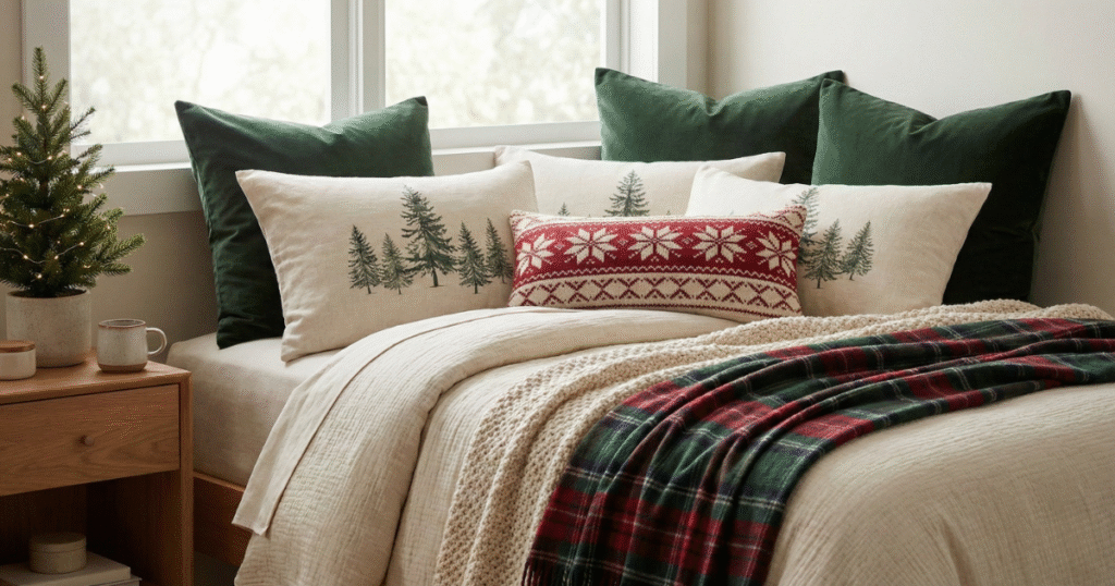 Christmas Themed Pillow Covers