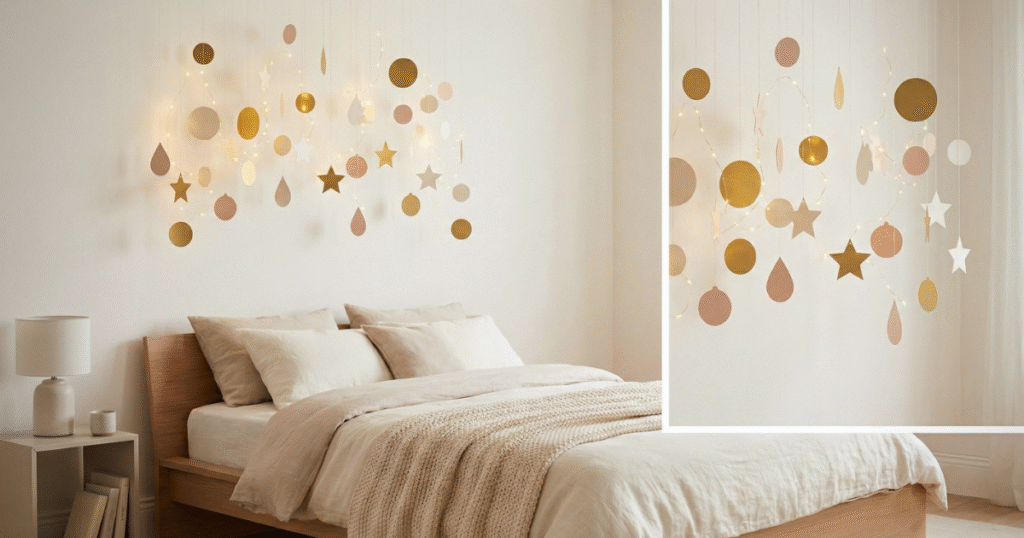 DIY Paper Ornament Display