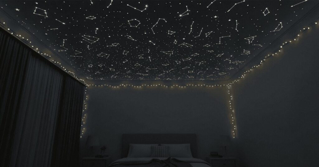 Glow In The Dark Star Ceiling
