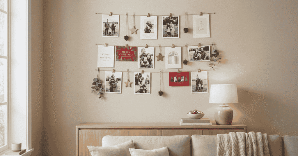 Holiday Themed Photo Or Art Wall