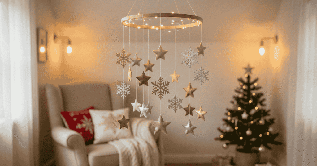 Star Or Snowflake Hanging Mobile