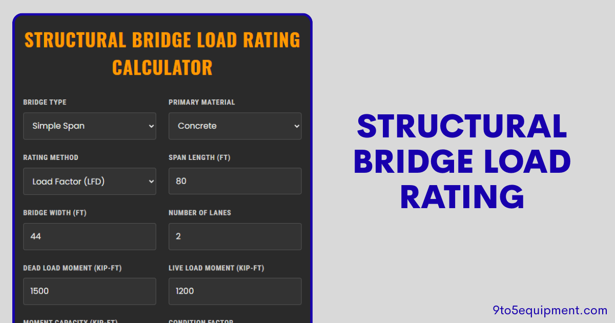 Structural Bridge Load Rating