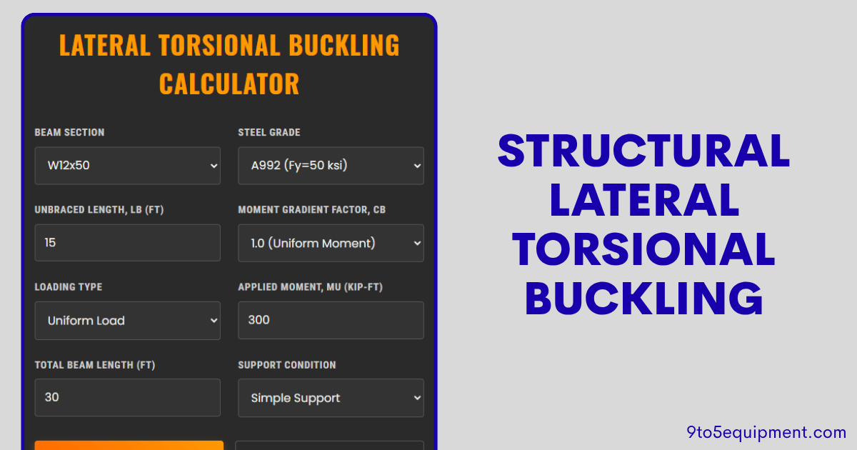 Structural Lateral Torsional Buckling