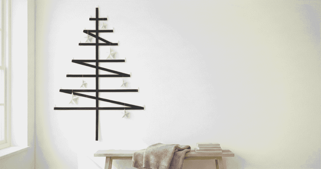 Wall Mounted Ribbon Tree