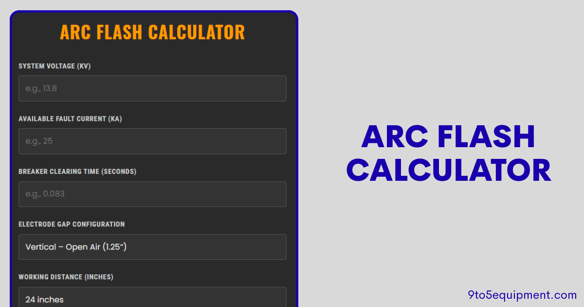 Arc Flash Calculator