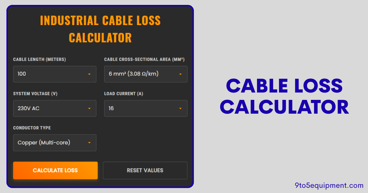 Cable Loss Calculator