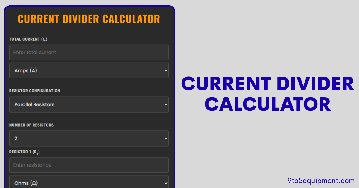 Current Divider Calculator
