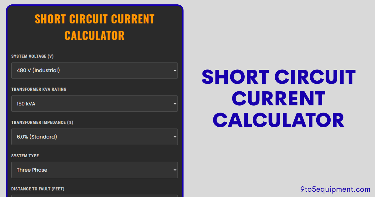Short Circuit Current Calculator
