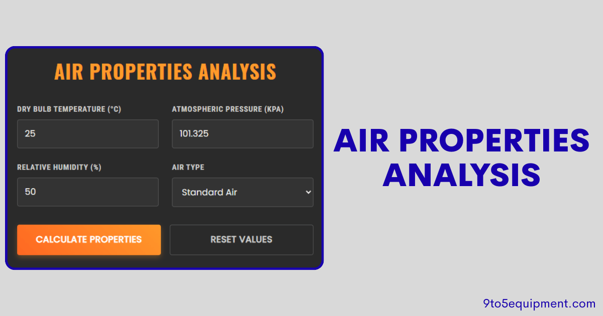 Air Properties Analysis