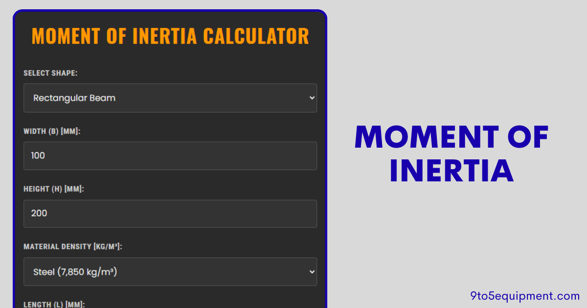 Moment Of Inertia