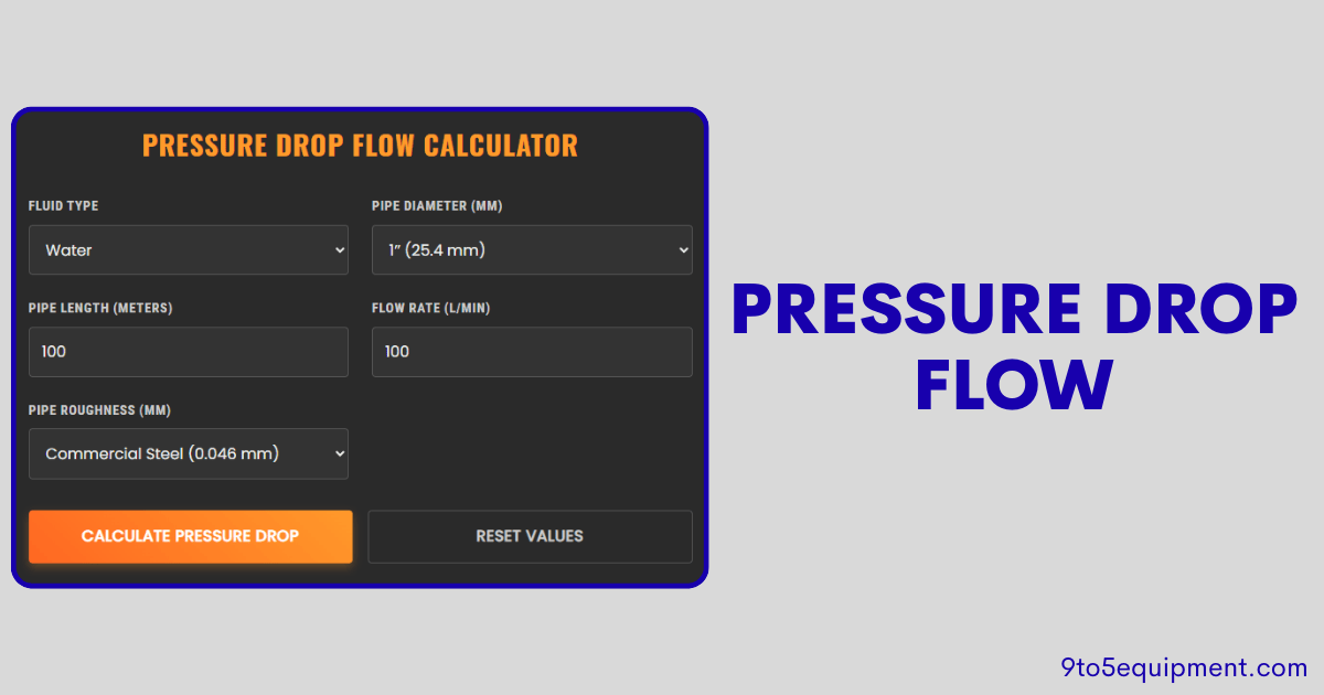 Pressure Drop Flow