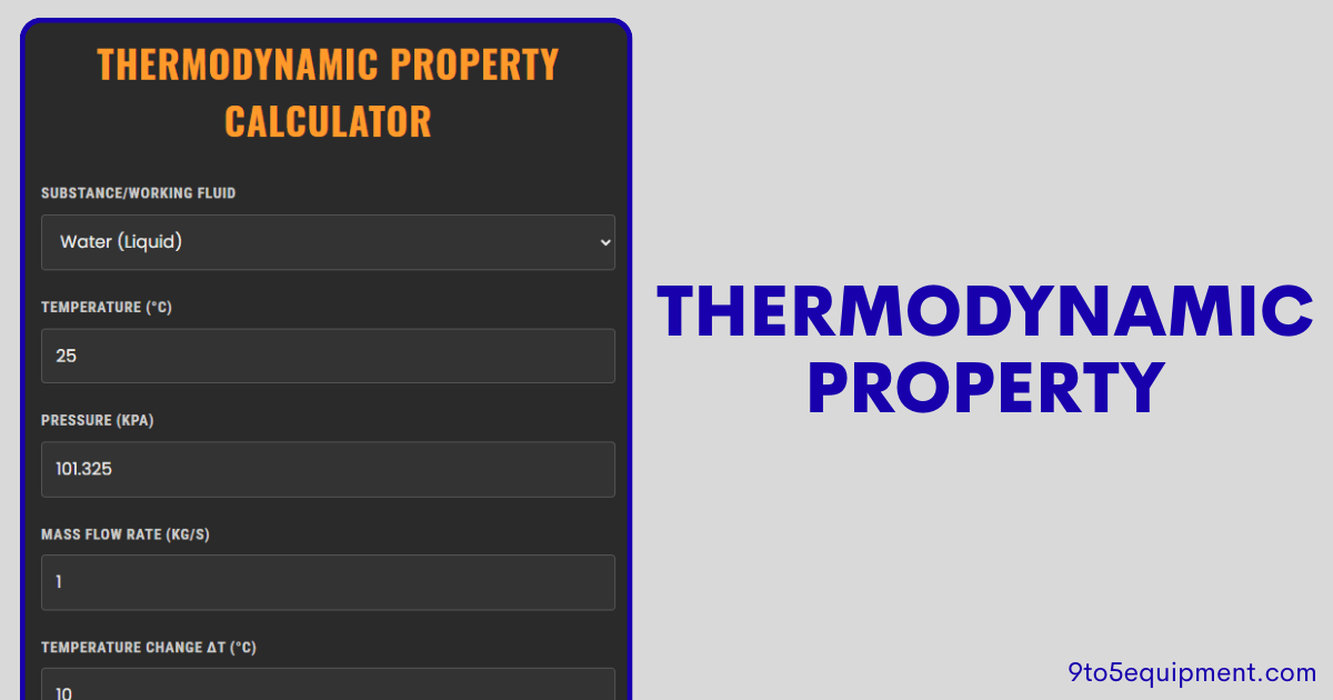Thermodynamic Property